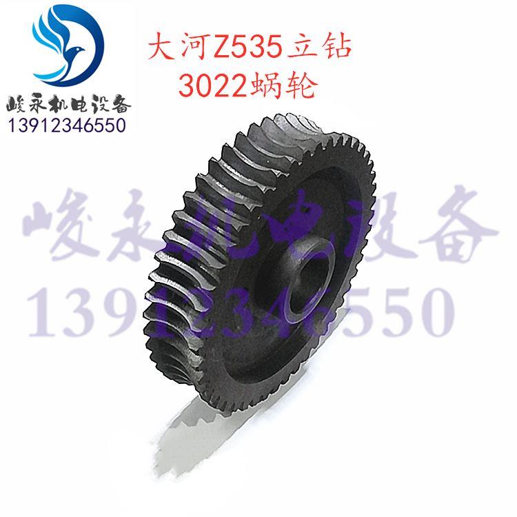 立配件 大河/常进州钻立式轮钻床Z535 刀蜗 走刀蜗轮 3022