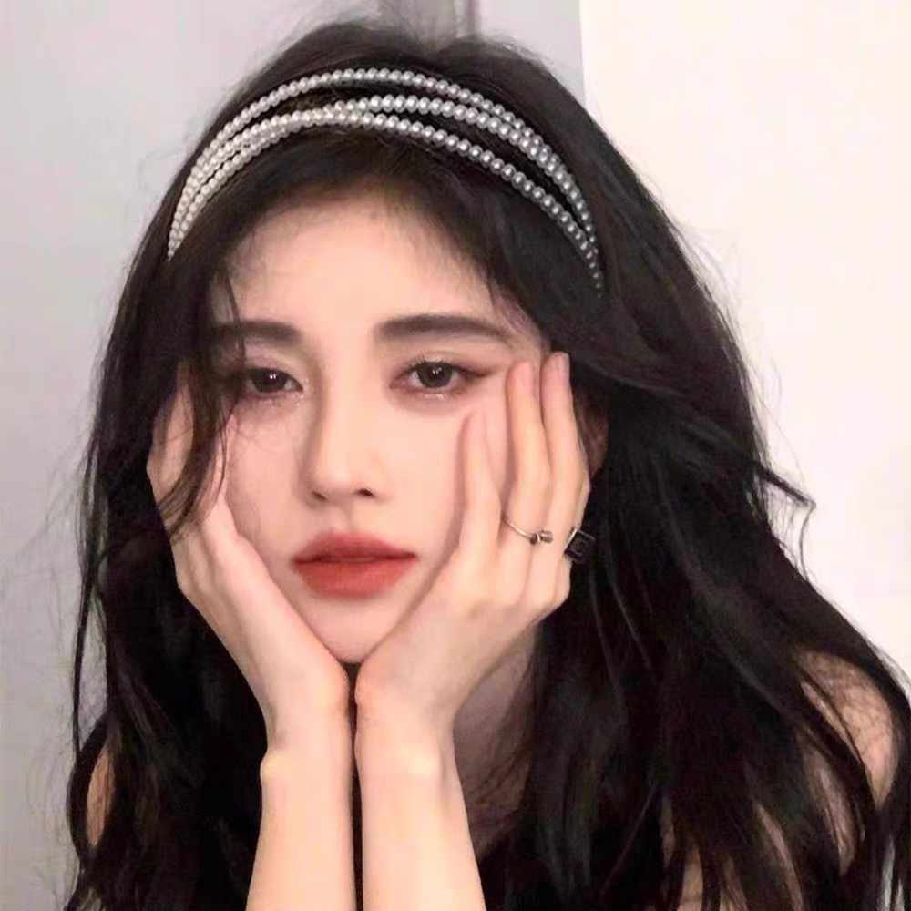 珍珠发箍女法式浪漫温柔公主风头箍洗脸压发饰专用高颅顶头饰发卡