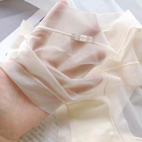 面膜内裤女士无痕抗菌纯全棉裆夏季冰丝超薄款性感蕾丝生