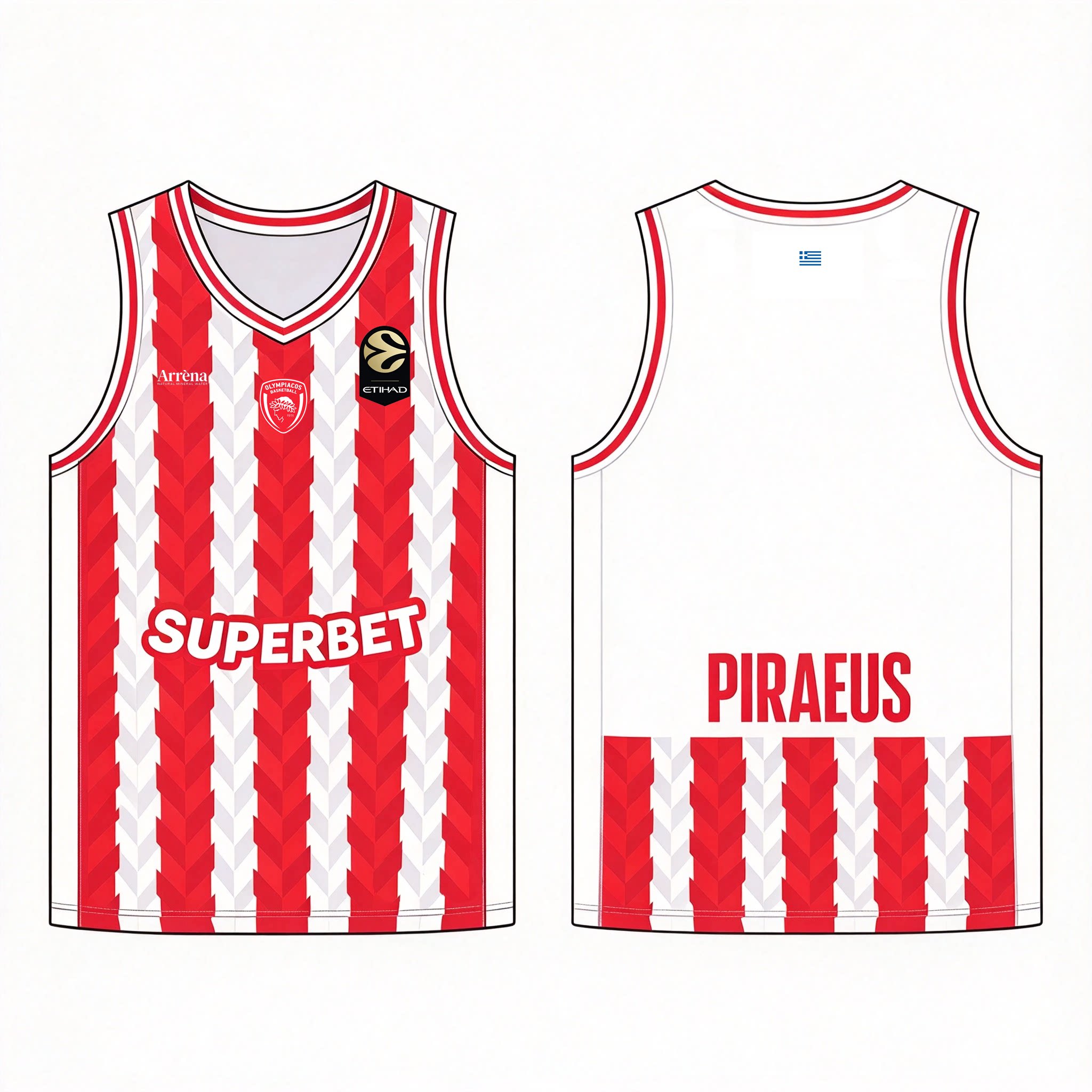 OlympiacosPiraeus篮球衣