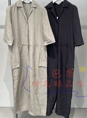 速发JNBY江南布衣正品国内代购2026夏款5Q4F11680 翻领连体衣2595