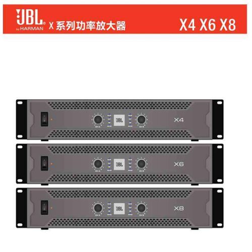 美国 X4/X6/X8功放机 卡拉OK功放KTV 舞台后级专业功放