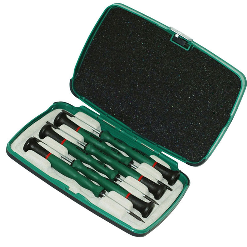 世达微型螺丝刀组合套装一字十字花形精密镙丝批拆手机钟表小起子