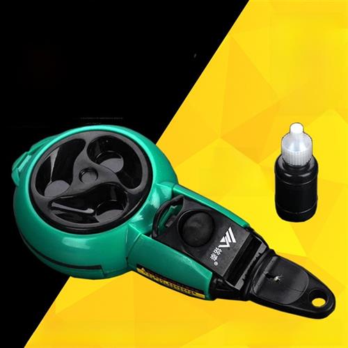 铭泰全自动墨斗盒便携式自动卷线弹线器画线手摇弹线器木工匠工具