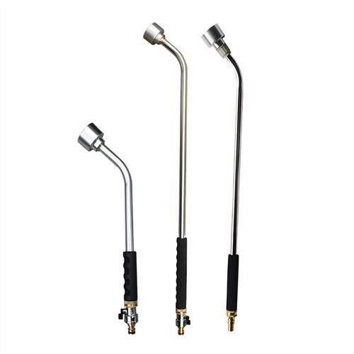 庭院长杆浇花喷头水枪 浇菜的撒水喷头 带开关调节喷水器洒水神器