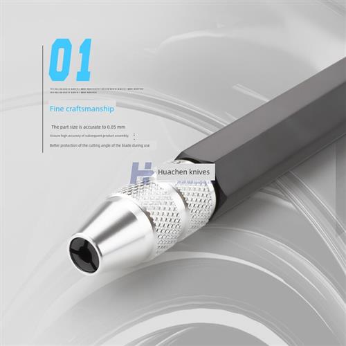 Pqt三角刮刀Sc1300去毛刺刮刀平剪刀可调刮刀铝合金手柄Db5100