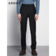男装 羊毛羊绒混纺长裤 秋冬款 ERDOS 西裤 纯色商务通勤休闲百搭直筒
