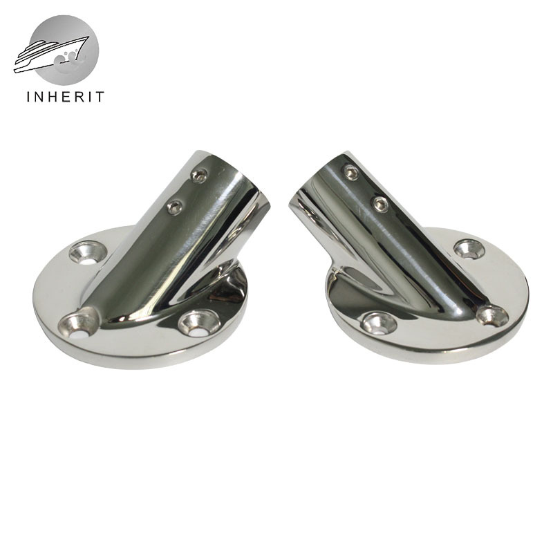 30度圆管座不锈钢31622mm25mm