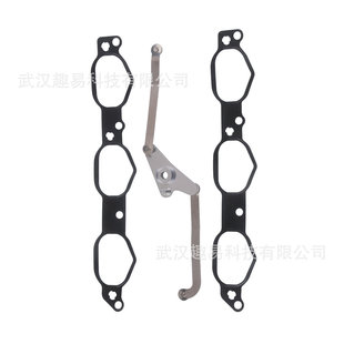 适用奔驰梅赛德斯进气歧管翻盖滑轮杆修理包带垫片套装2721402401