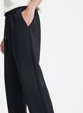 春秋纯棉全棉宽松收口卫裤纯棉A1