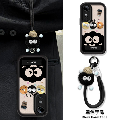 VIVOS19/17/16可爱煤球手机壳