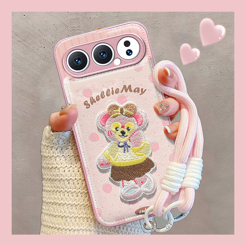 适用荣耀500系列毛绒防摔手机壳