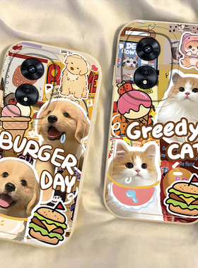 适用oppofinx3手机壳猫咪小狗finx5Pro硅胶磨砂防摔findx6创意高级感卡通女可爱全包新款潮