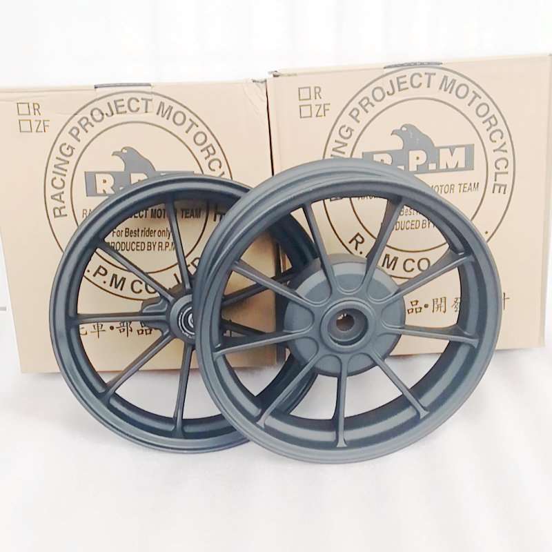 适用DIO50 DIO18 28期 ZX34 35期 改装6六爪铝钢圈 轮圈 轮毂