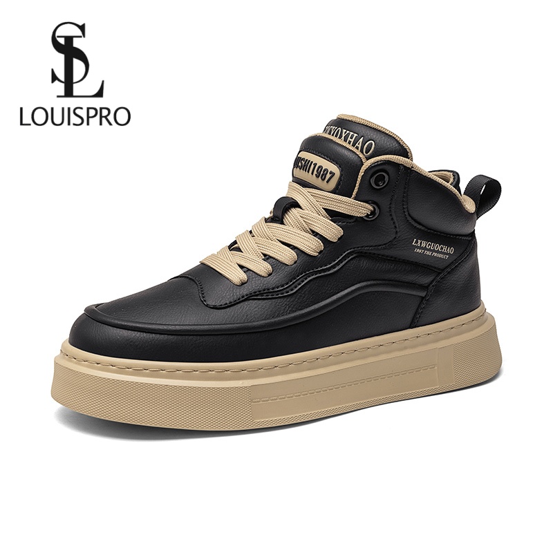 LOUISPRO软底厚底休闲板鞋