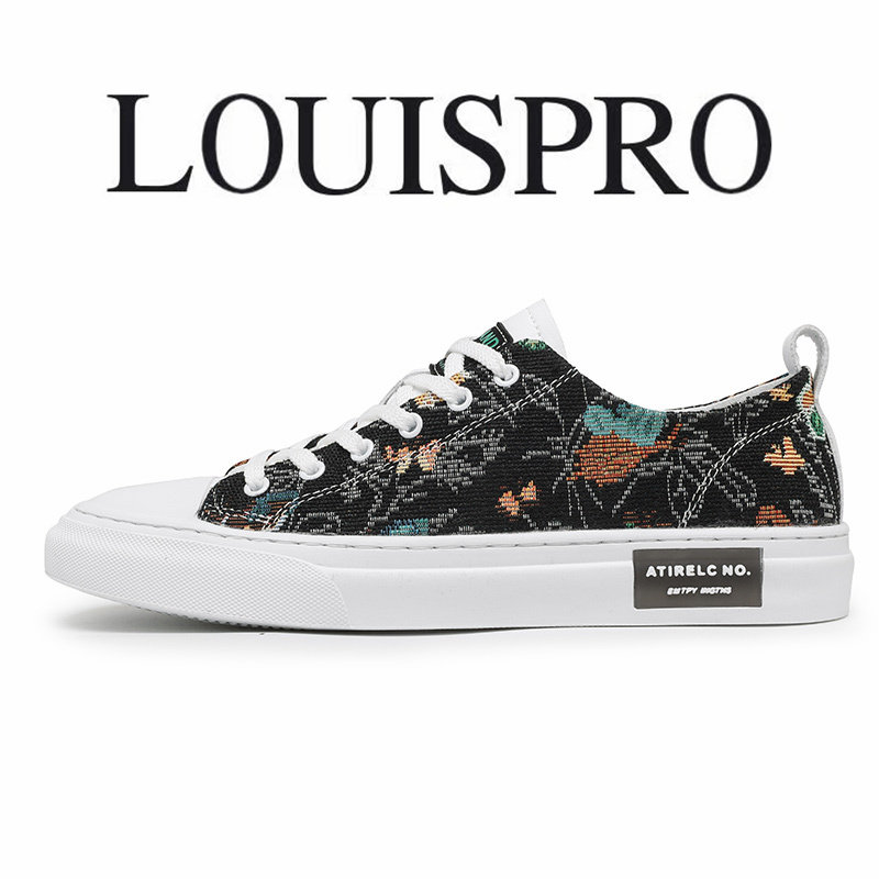 LOUISPRO男士2025新款冬季透气运动时尚休闲帆布鞋子男百搭板鞋,流行男鞋,休闲板鞋,淘宝优惠券,粉丝福利购,淘宝优惠卷