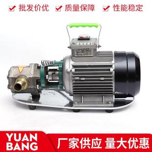 铸铁齿轮油泵高温自吸 WCB电动齿轮油泵润滑油机油增压输油泵卧式