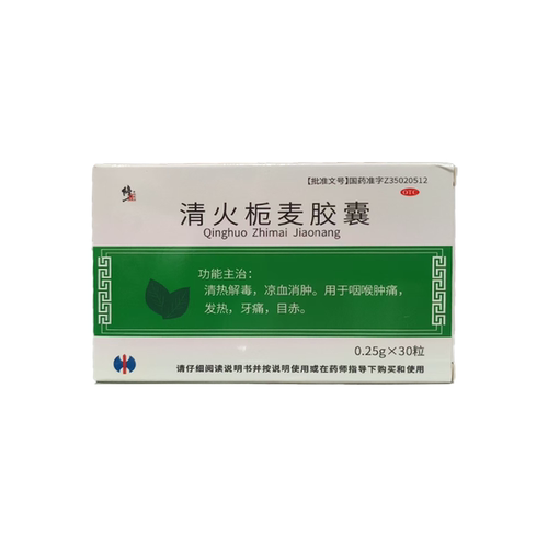 修正 0.25g*30粒/盒 清火栀麦胶囊【效期至2027年3月31日】L