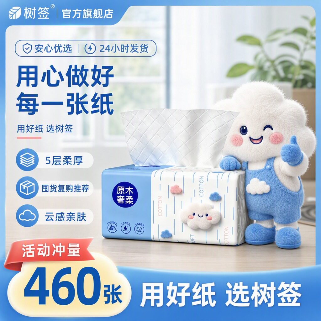 【品质推荐】460张家用加厚超一次性抹布