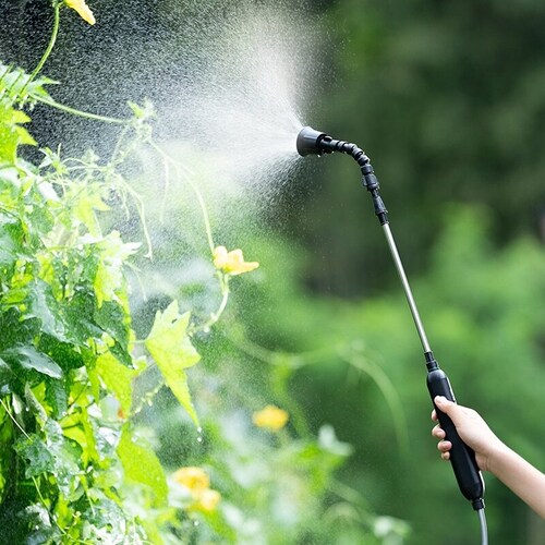 便携式喷雾器打农药全自动可伸缩喷枪杆浇花充电式消毒打药机园艺
