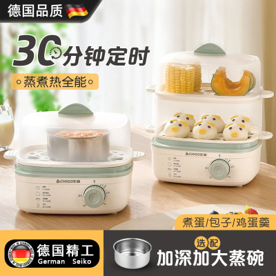 德国进口电蒸锅家用蒸煮炖一体