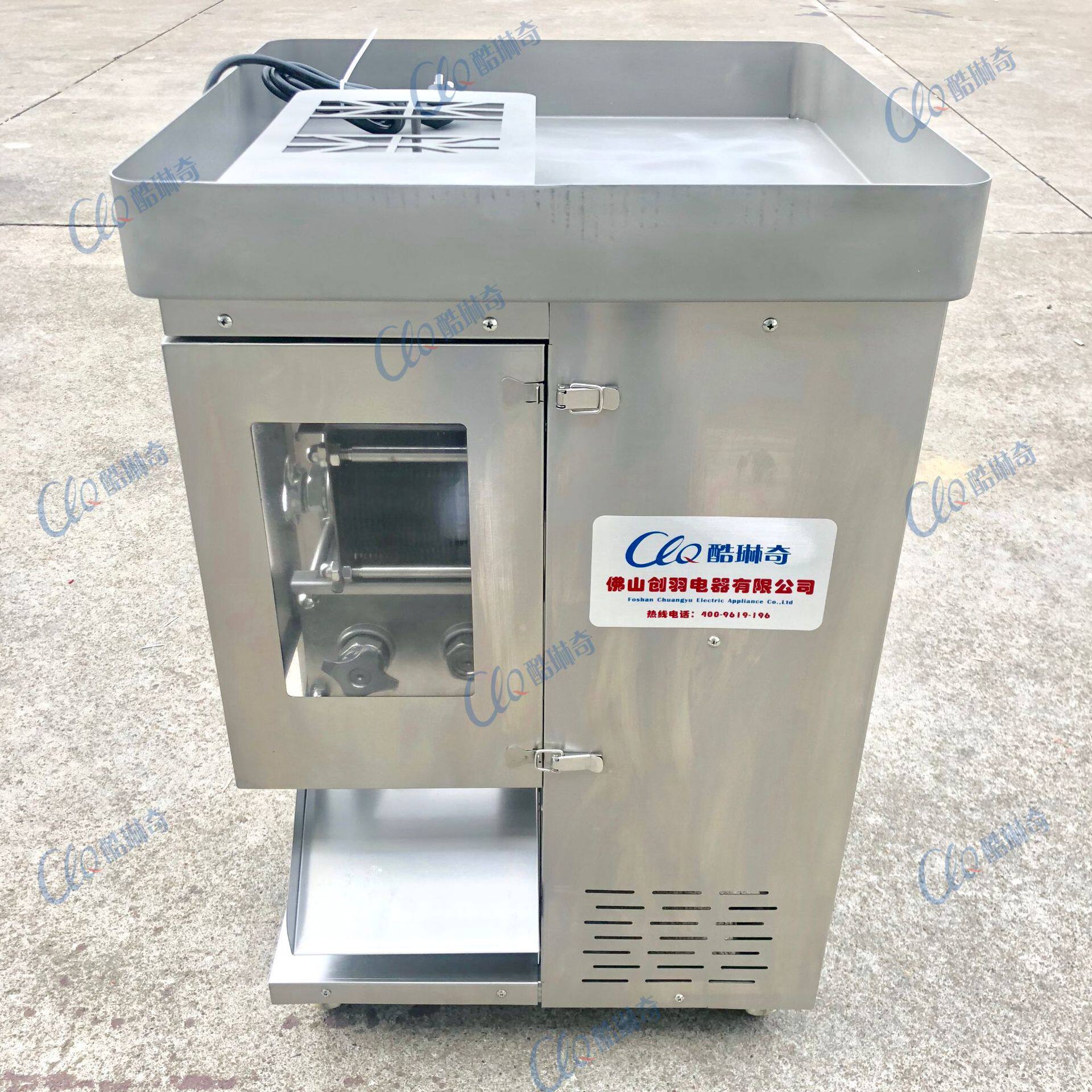 广西土猪肉切丝开片机/新鲜五香牛肉一次成型切丝机辣椒切肉粒机