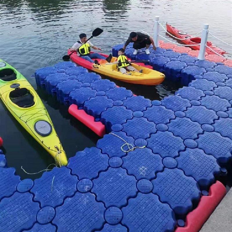 水上浮筒海上观景台养殖浮动码头水上浮桥游艇摩托艇停放浮台