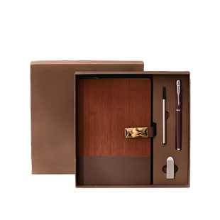 免费刻字笔记本本子礼盒套装定制可印logo商务礼品公司纪念品教师节实用礼物送老师企业高档伴手礼年会送员工