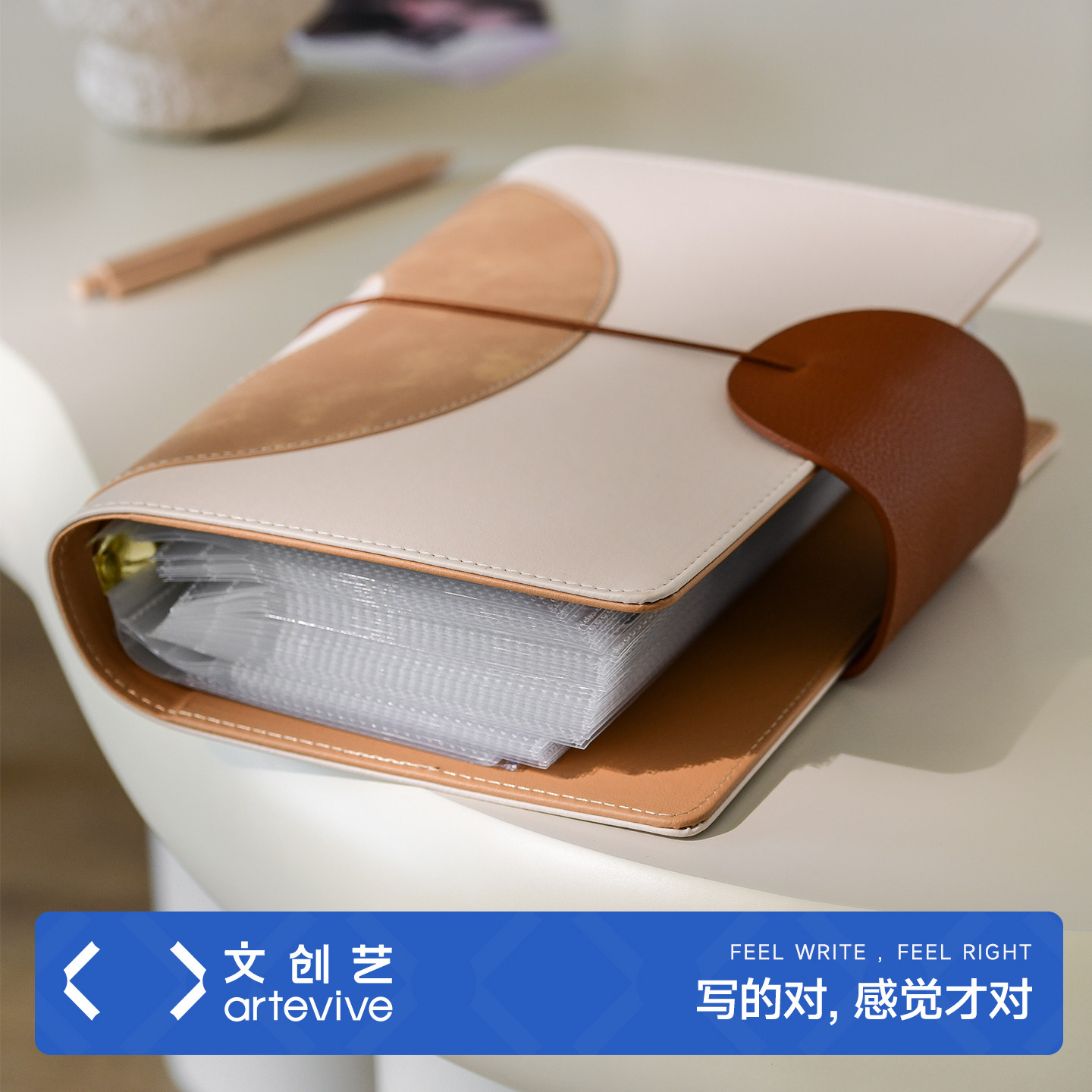 文创艺皮质3寸照片拍立得相册图片