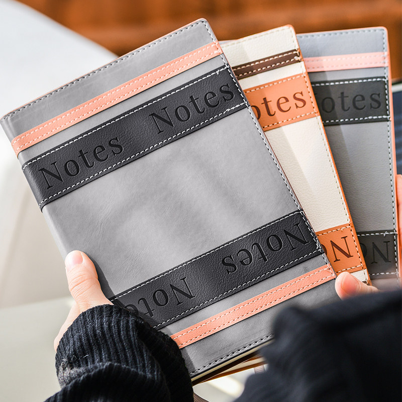 A5笔记本本子个性创意商务办公工作会议记录记事本大学生读书学习考