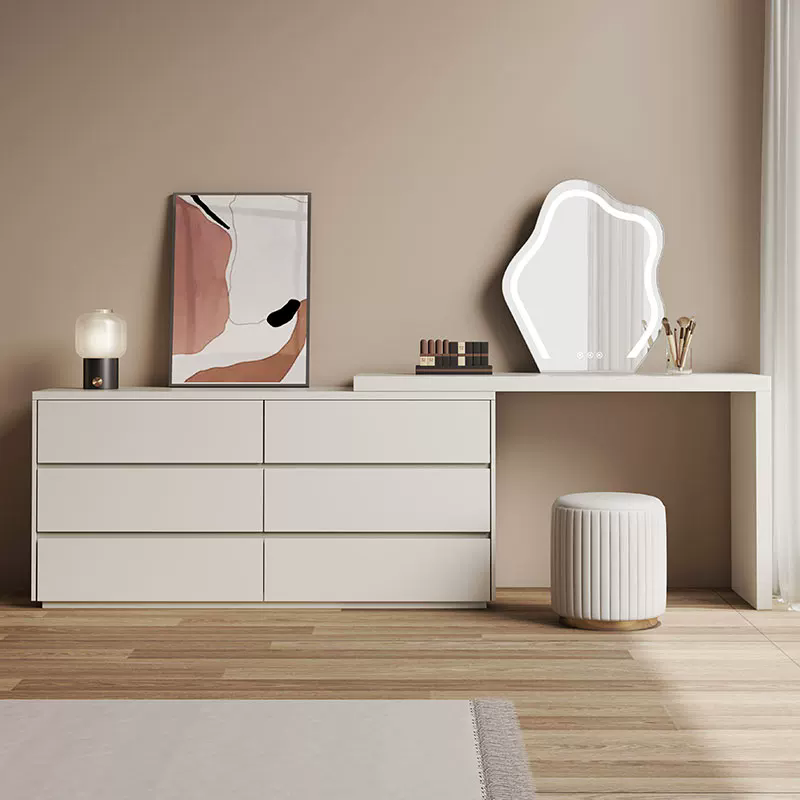 梳妆台卧室简约现代小型收纳柜一体小户型梳妆柜实木化妆台化妆桌,住宅家具,梳妆台/桌,淘宝优惠券,粉丝福利购,淘宝优惠卷