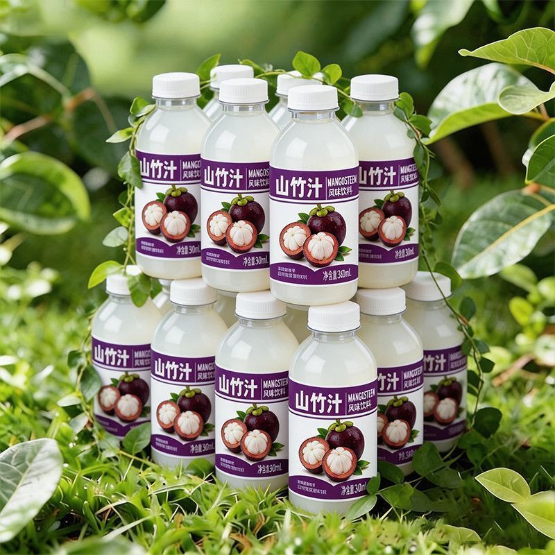 山竹汁瓶装果汁风味饮品
