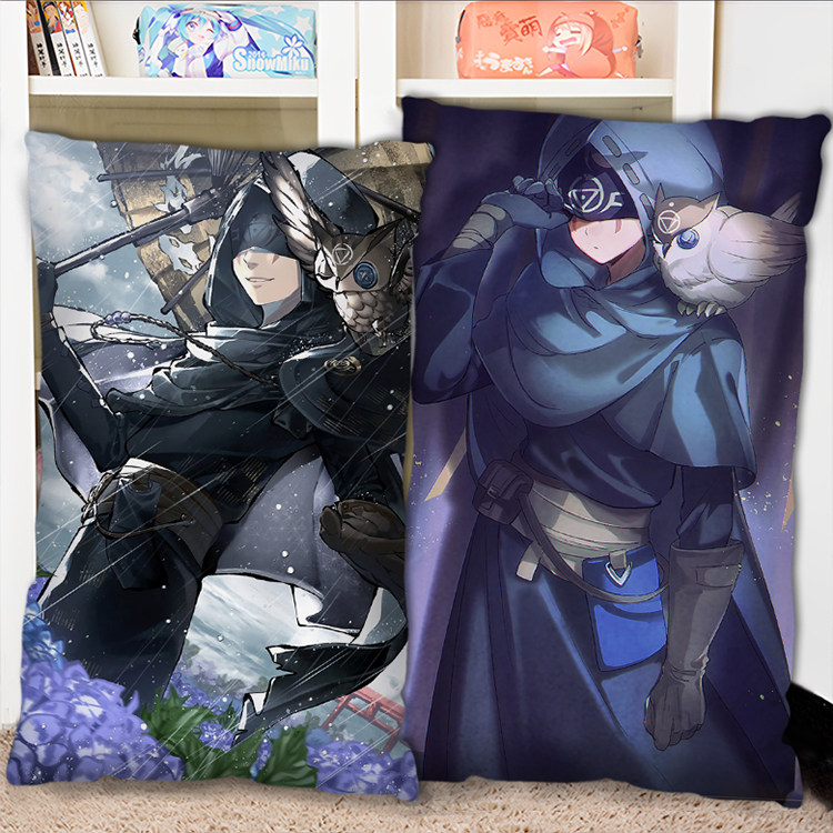 第五人格先知周边抱枕伊莱克拉克半身长条二次元枕头2way枕套定制