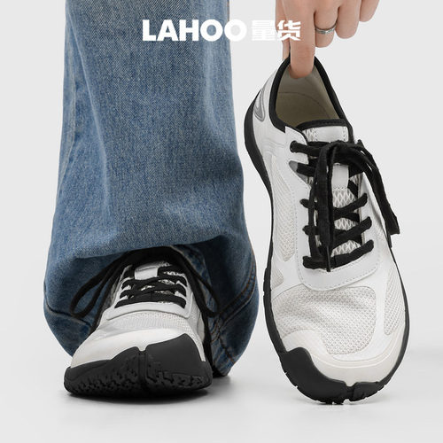 LAHOO量货 网面透气户外运动休闲登山体能训练鞋男女款赤足鞋夏季