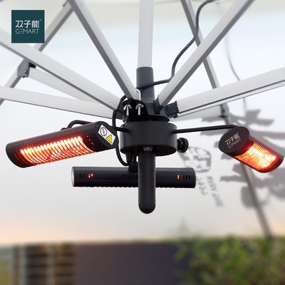 双子能户外伞型电取暖器远红外线