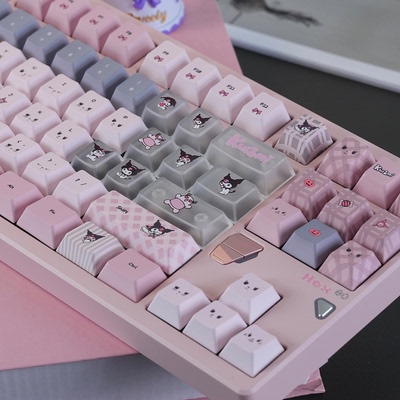 原厂/MOA库洛米键帽键帽PBT+PC