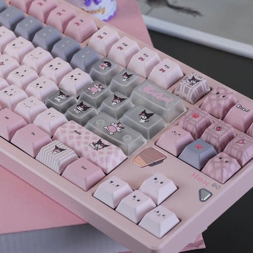 原厂/MOA库洛米键帽键帽PBT+PC