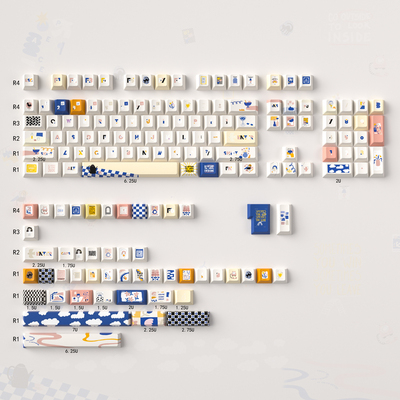 大全套加厚1.7mm原厂异托邦键帽