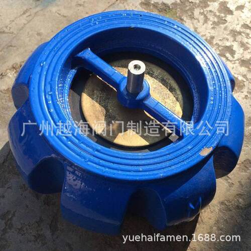H71X-16K对夹式消声止回阀南瓜型H42X-16T黄铜法兰静音止回阀九江