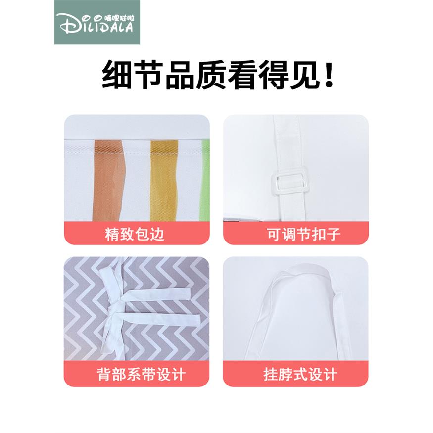 儿童厨师服围裙男女孩厨