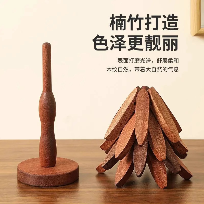 隔热垫圣诞餐桌摆件创意