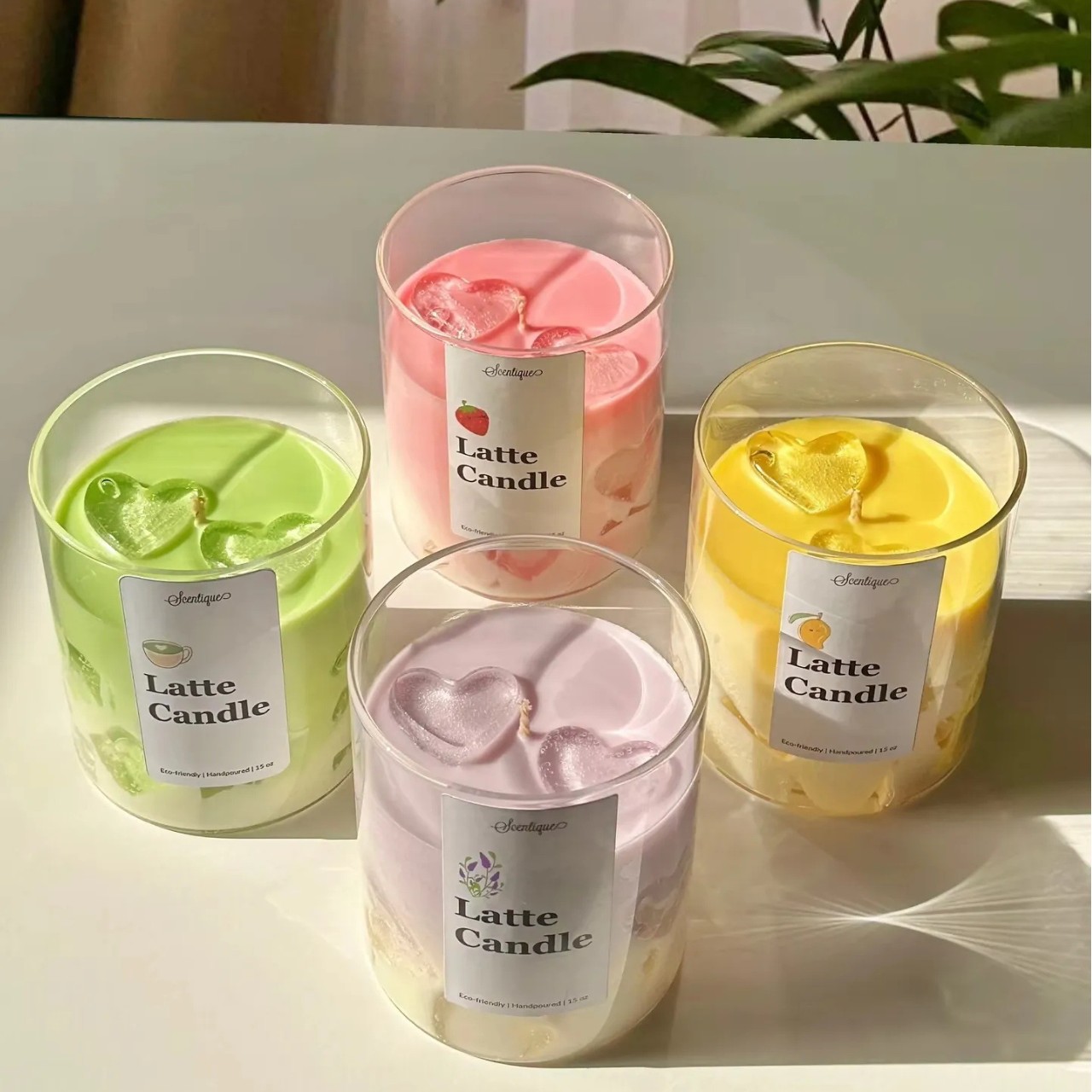 抹茶冰咖啡香薰蜡烛高级