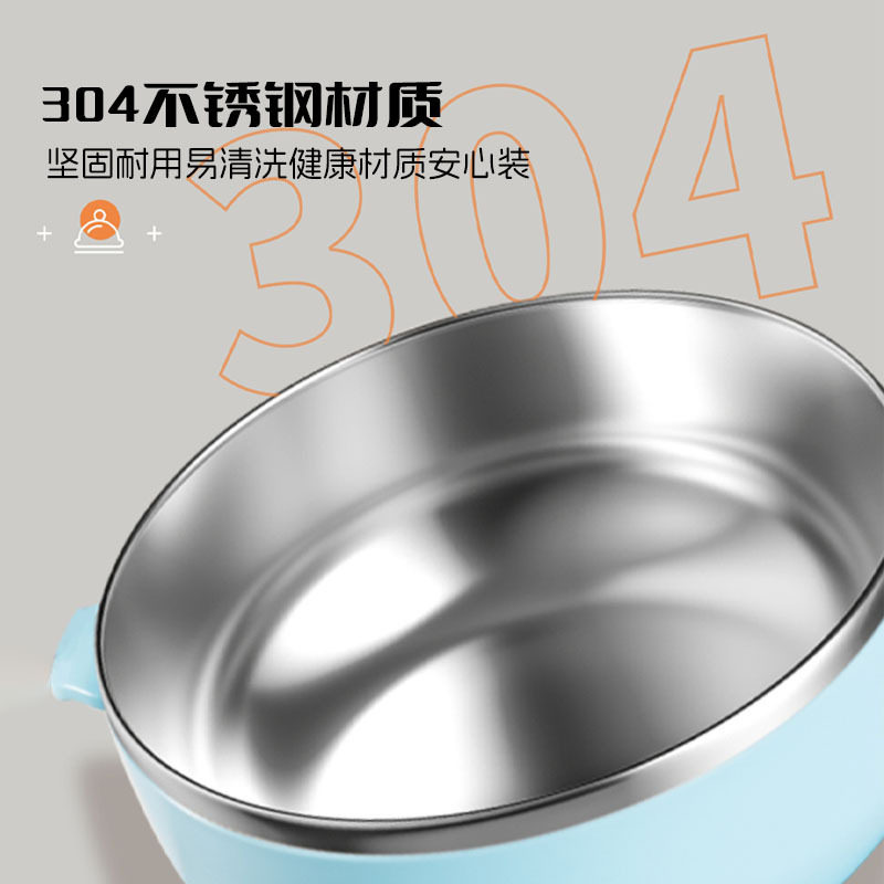宝宝外出辅食304不锈钢饭