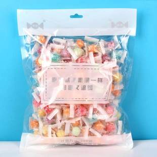 500克散装糖果白桃水果味儿童休闲喜糖散称零食厂家大量