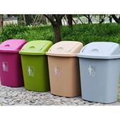 分类垃圾桶大容量30L40L60L户外物业带盖厨房商用家用特大号