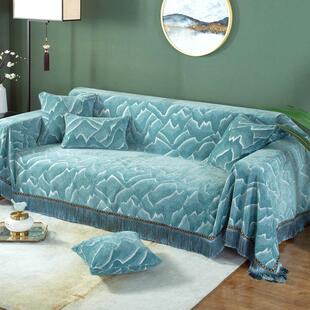 新中式沙发套罩全包沙发垫全盖沙发盖布艺沙发巾皮沙发垫套国风