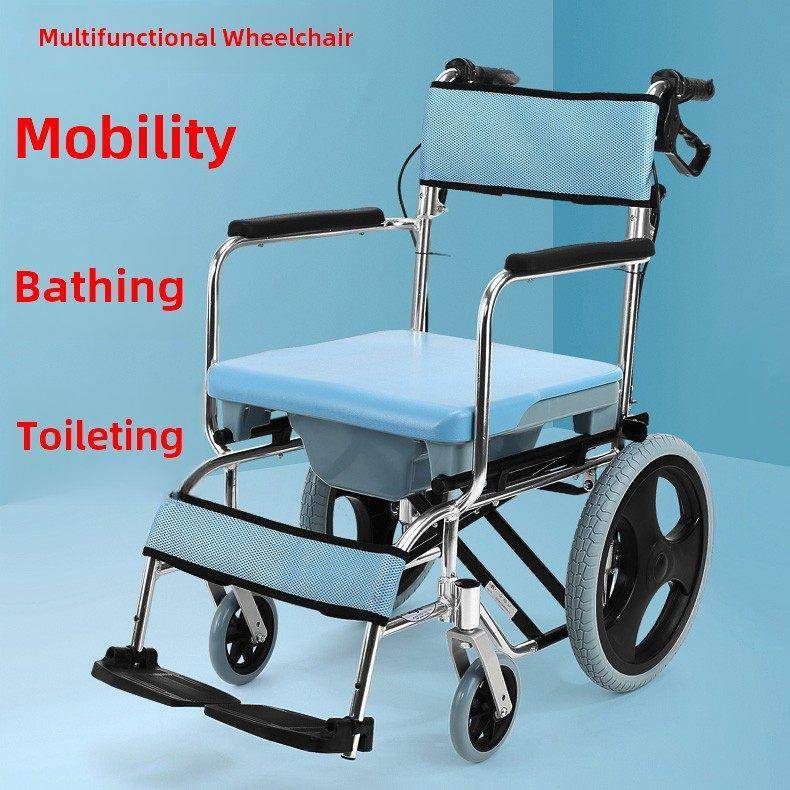 老人浴室内代步推车洗澡淋浴房间残疾人冲凉凳老年带轮子坐便椅车,商业/办公家具,坐便椅/凳,淘宝优惠券,粉丝福利购,淘宝优惠卷