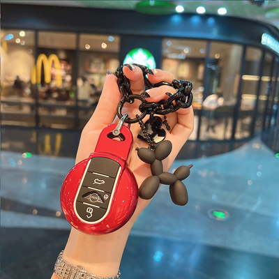 适用宝马mini钥匙套迷你countryman壳cooper钥匙包f54f55f56F60