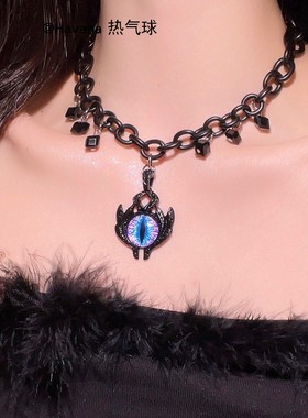 暗黑风evileye恶魔之眼项链