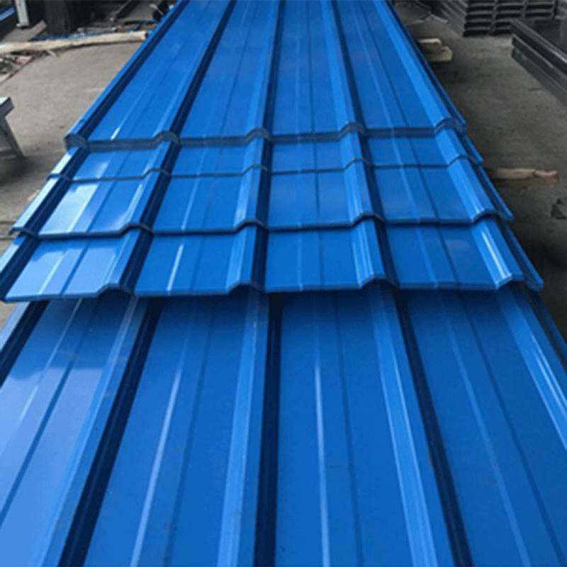 彩钢板彩钢瓦 彩色涂层钢板 0.9m*4m*0.5mm(实厚0.47mm) 10天发货